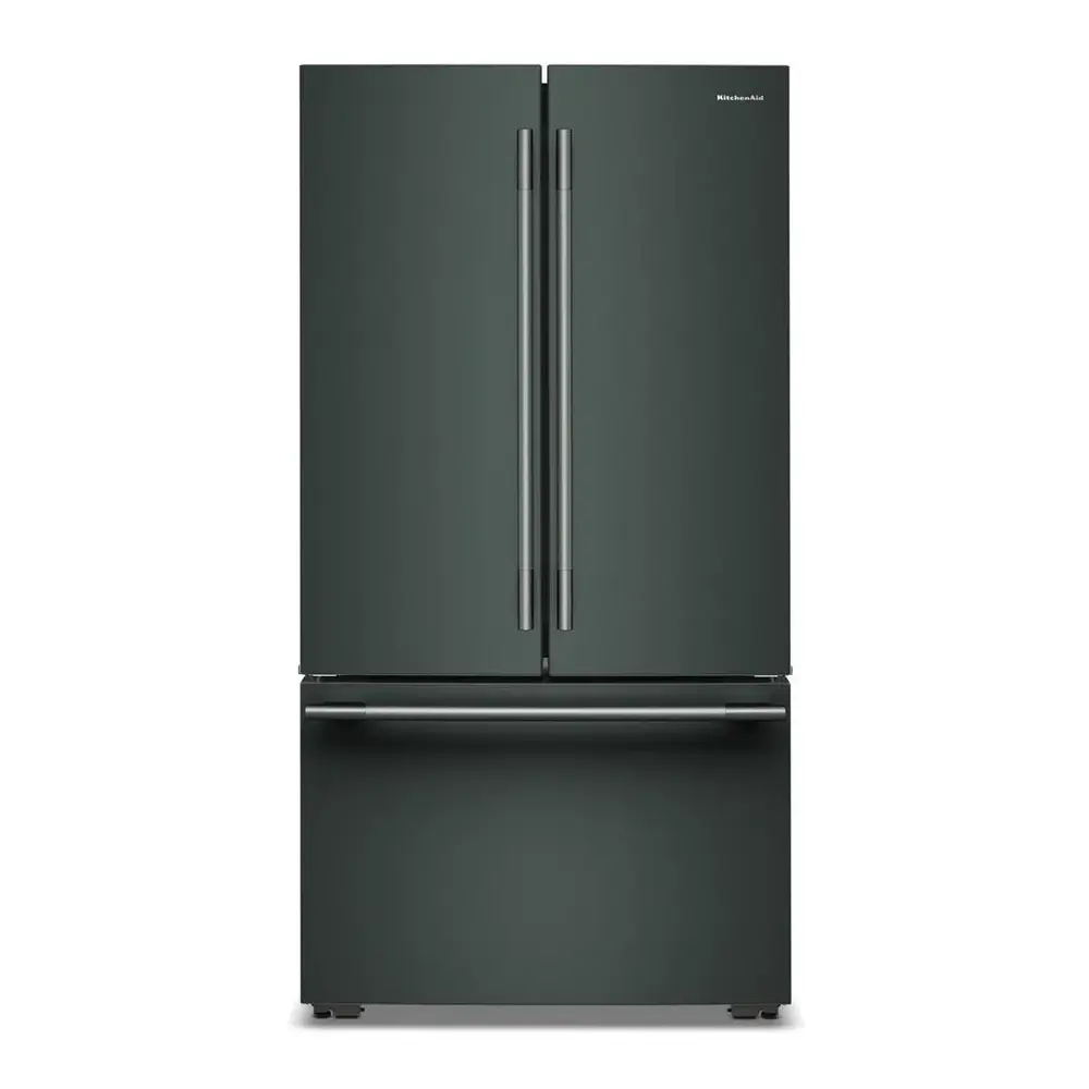 KitchenAid KRFC236SJP 36 inch French Door Counter Depth Refrigerator with 24 cu. ft. Capacity, Interior Dispenser, Preserva Cooling System, FreshChill Temperature-Controlled Full-Width Pantry Drawer (Juniper)