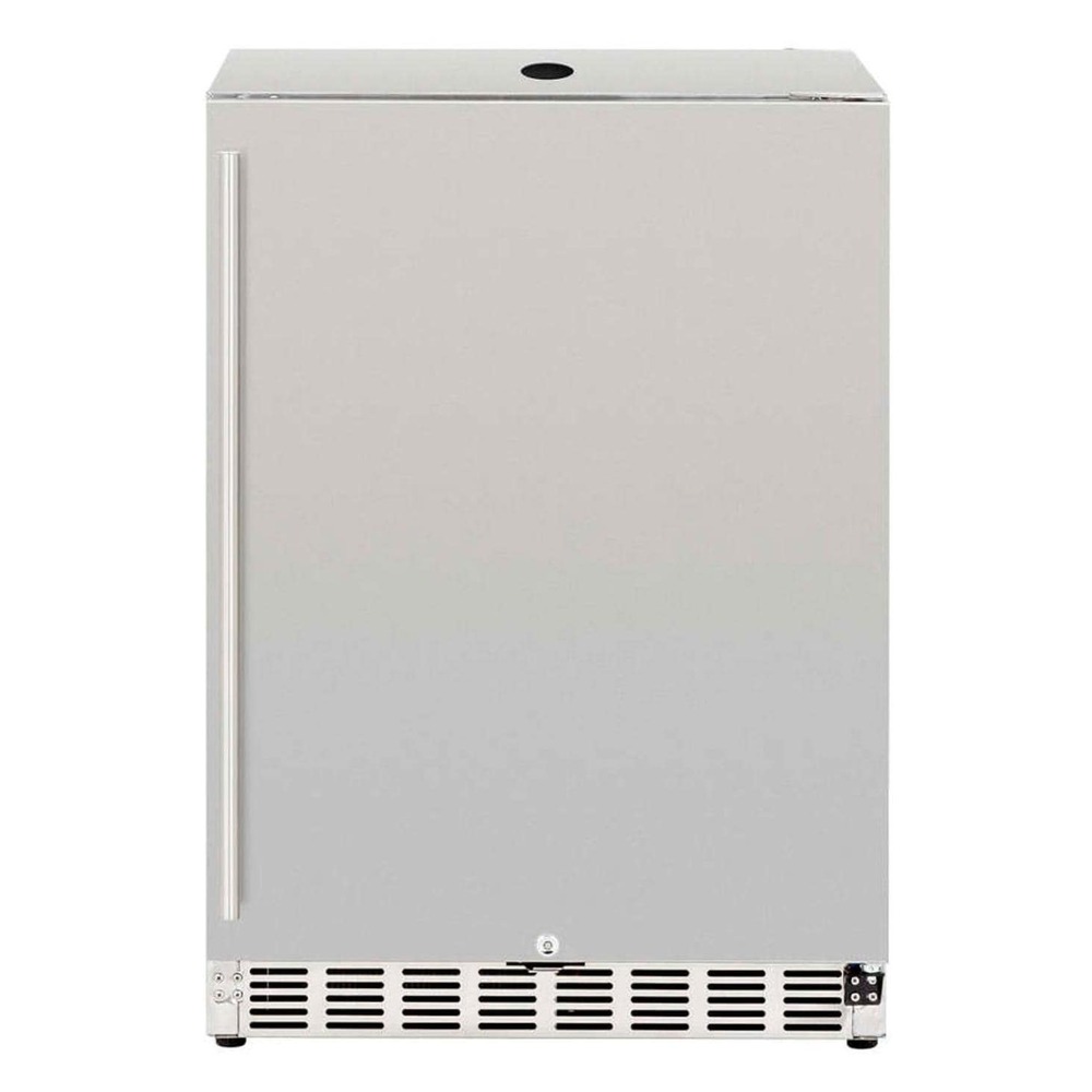 Summerset RFR24DK 24 inch Built-In Deluxe Outdoor Rated Kegerator with 6.6 cu. ft. Capacity, Electronic Temperature Controller Auto-Defrost, and Interior LED Lighting in Stainless Steel
