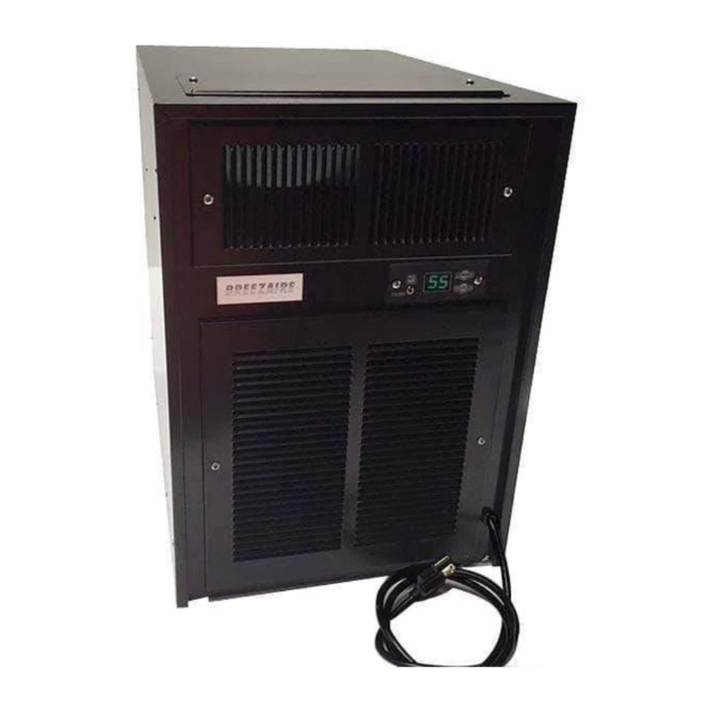 Breezaire WKL4000BLK 14 Inch WKL Series Advanced Cooling Technology with up to 1000 cu. ft. Capacity, Cool Green Display, Easy to Read, Sentry III+ Control System (Black)