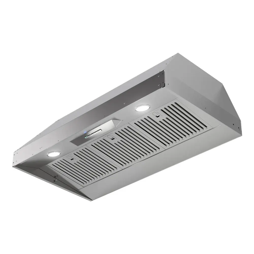 XO XOIL4819SC 48 inch Range Hood Insert with 600 CFM, Code Compliance Control, LED Lighting and Stainless Steel Baffle Filter in Stainless Steel